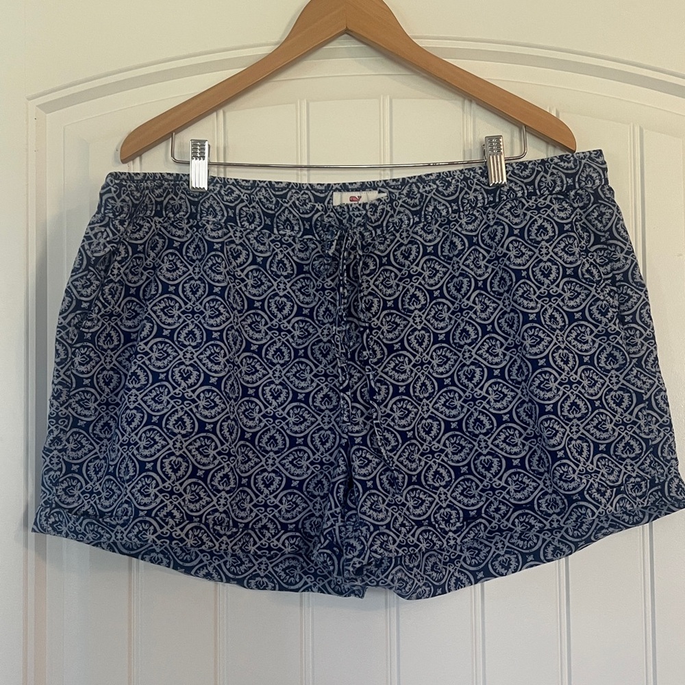 Vineyard Vines Linen Patterned Shorts